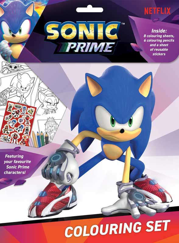 Sonic Prime: Colouring Set
