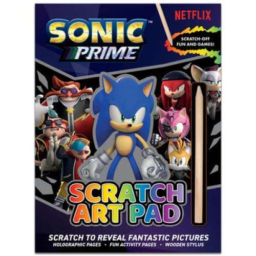 Sonic Prime: Scratch Art Pad