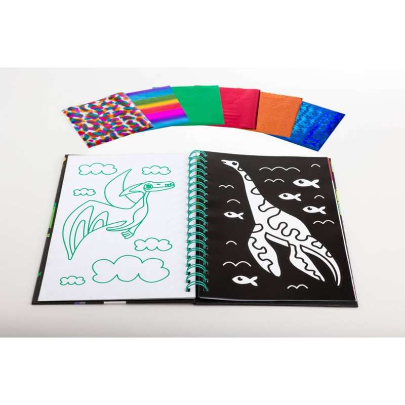 Sparkly Art Dinosaur Foil Art