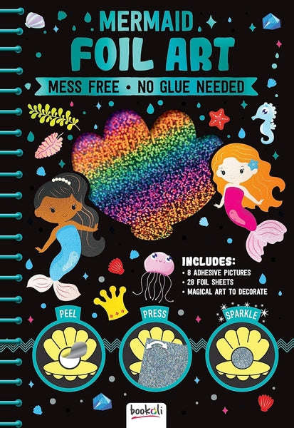Sparkly Art Mermaid Foil Art