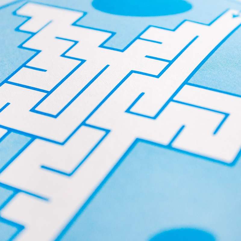 Spelletjesboek Met Stickers Blauwe Robot