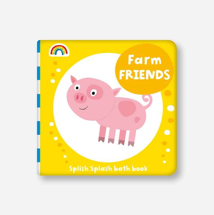 Splish Splash Bath Book - Farm Friends