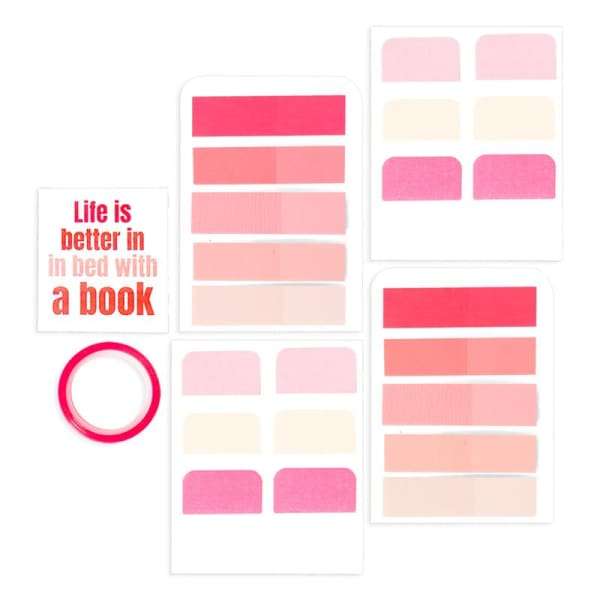 Book Sticky's Pink Accessories