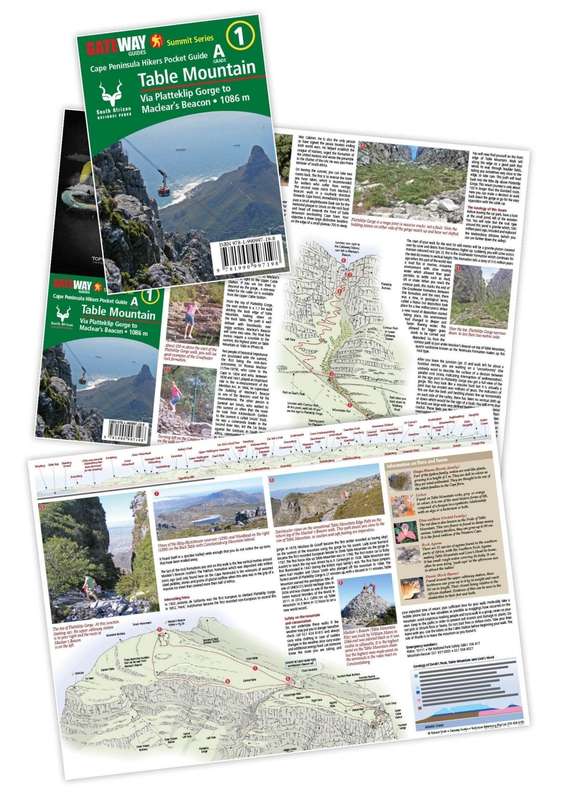 Table Mountain Hiking Guide A Grade Pocket Book