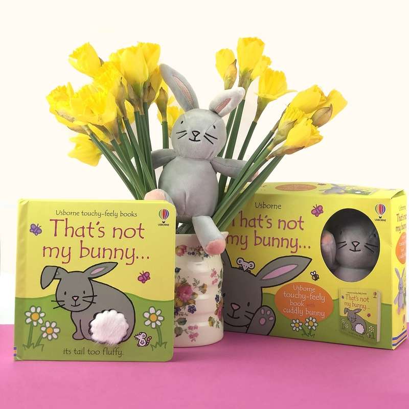 That's Not My Bunny Book and Plush Toy