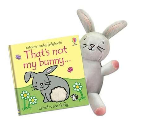 That's Not My Bunny Book and Plush Toy