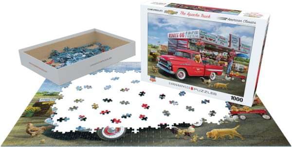 The Apache Truck 1000 Piece Puzzle