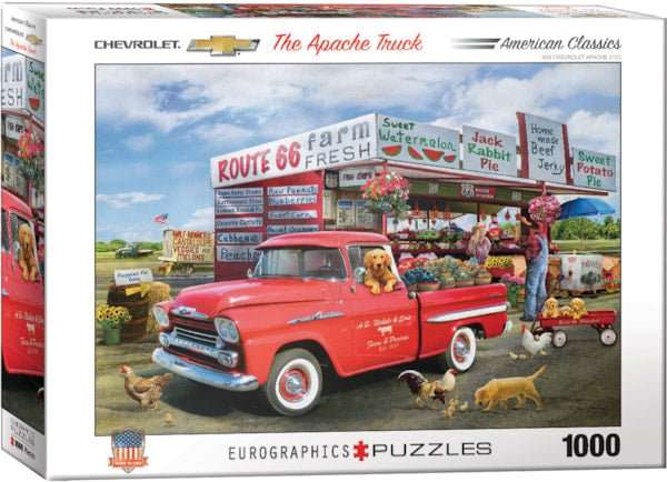 The Apache Truck 1000 Piece Puzzle