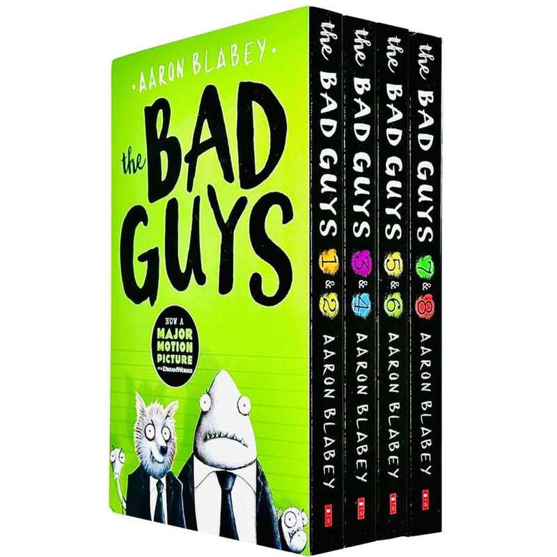The Bad Guys 4 Book Complete Collection Pack