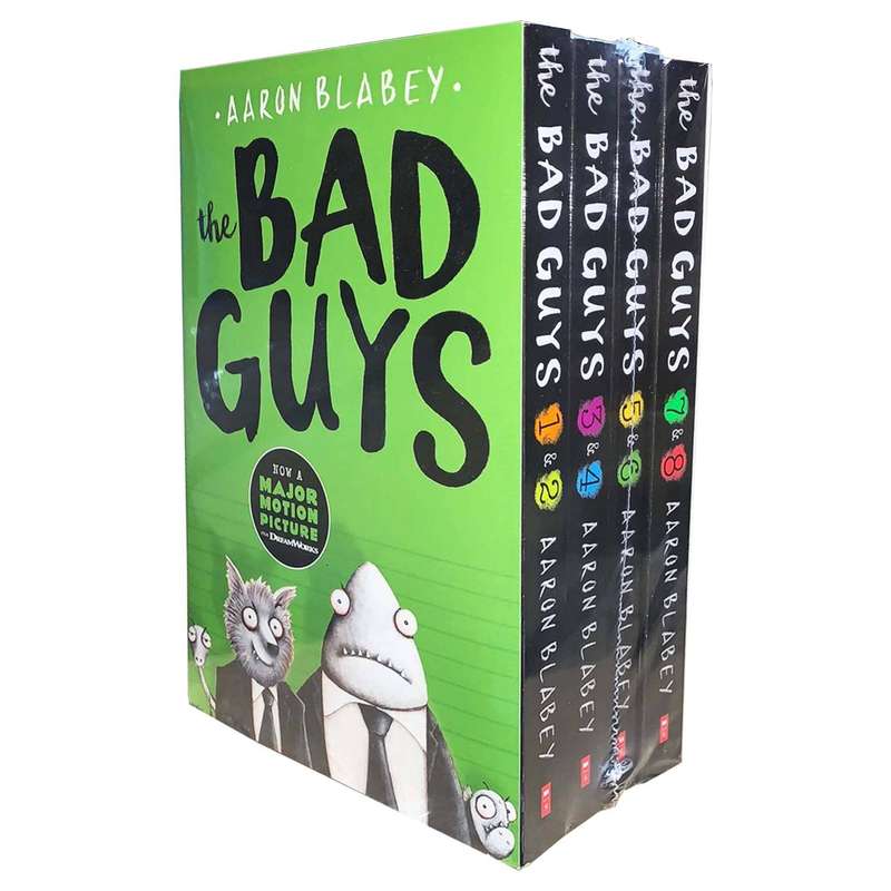 The Bad Guys 4 Book Complete Collection Pack