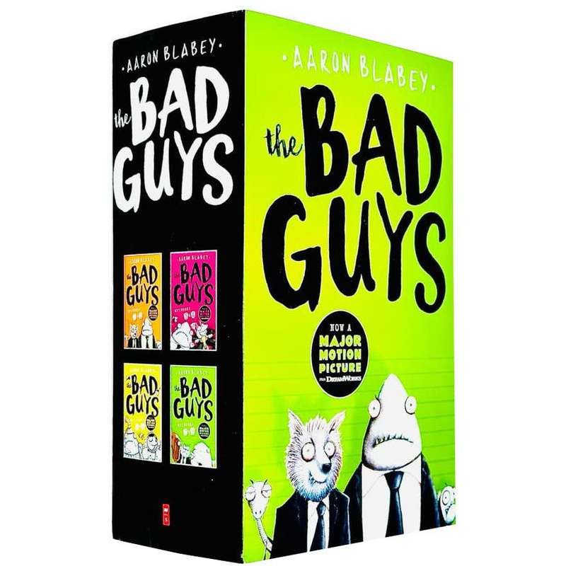 The Bad Guys 4 Book Complete Collection Pack