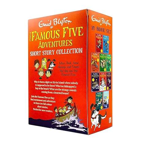 The Famous Five Adventures Short Story Collection 10 Books Box Set