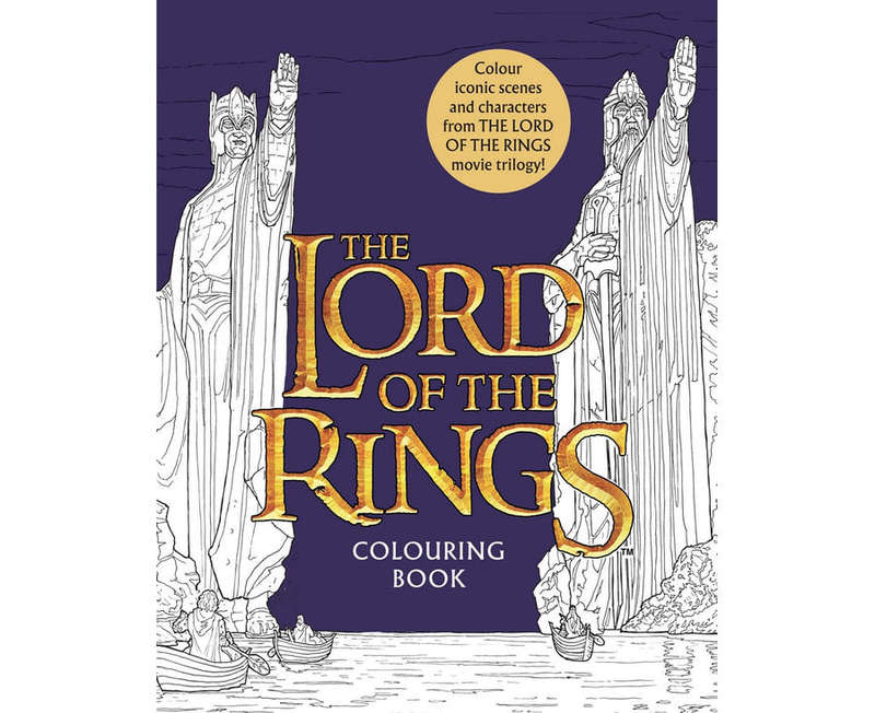 The Lord Of The Ring Colouring Book