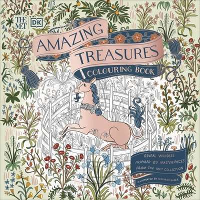 The Met Amazing Treasures Colouring Book