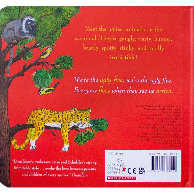 The Ugly Five Board Book