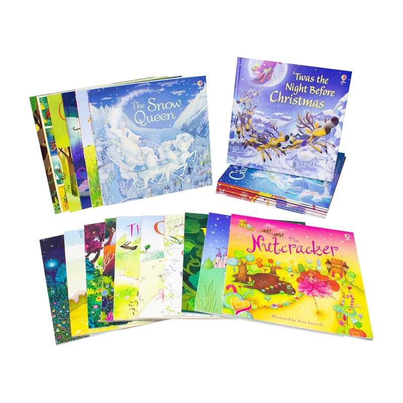 The Usborne Advent Bookshelf Box Set