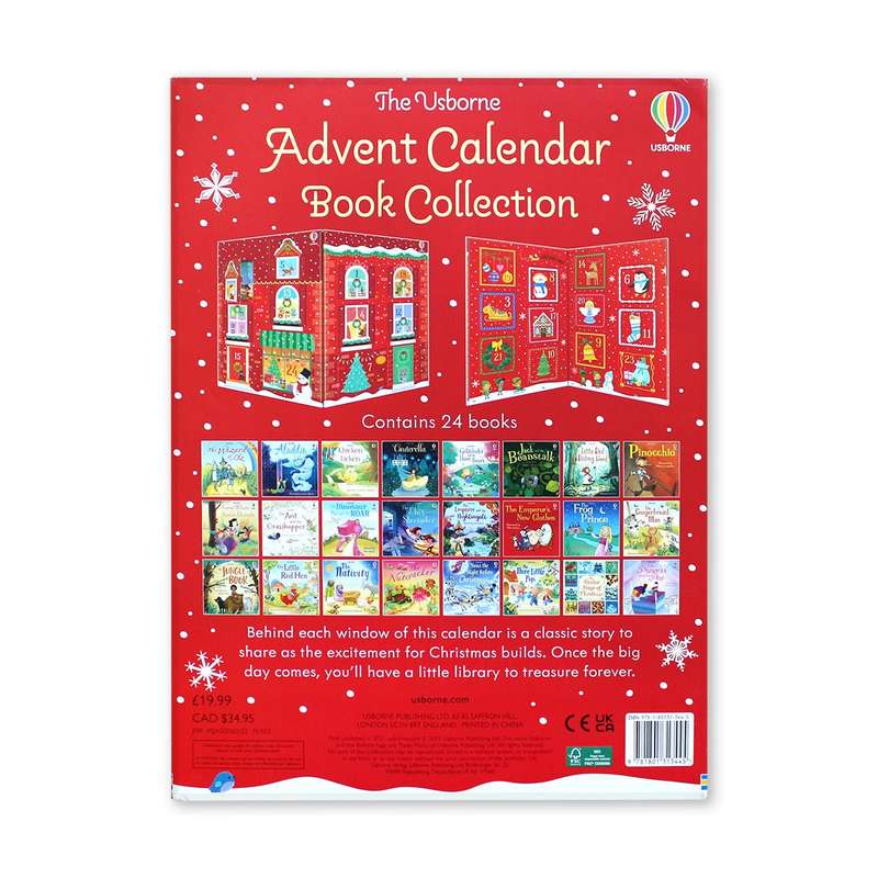 The Usborne Advent Calendar 24 Book Collection