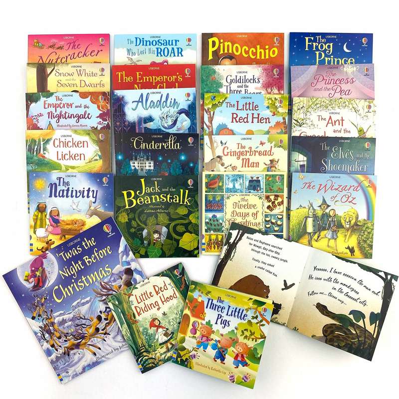 The Usborne Advent Calendar 24 Book Collection