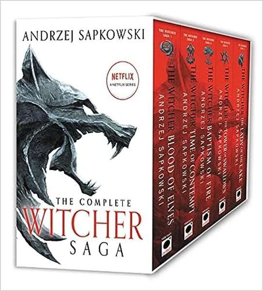 Complete Witcher Saga 5 Book Box Set