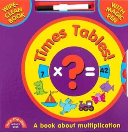 Times Table Wipe Clean Book