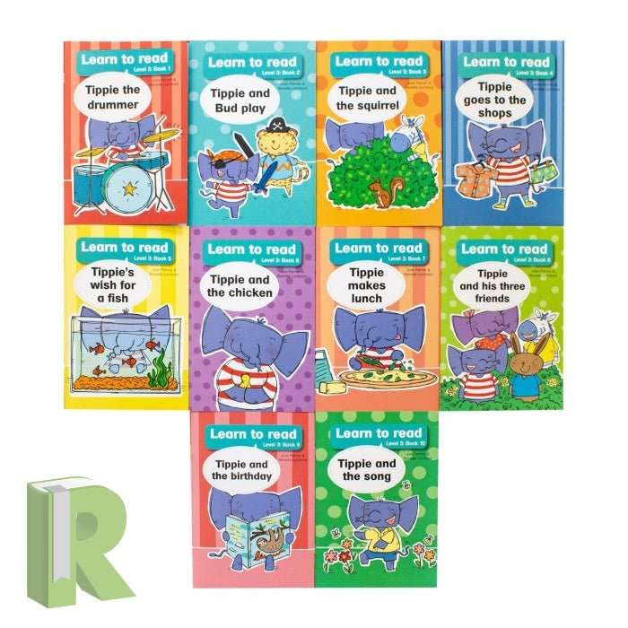 Tippie Learn To Read Level 3 and 4 - Boxset