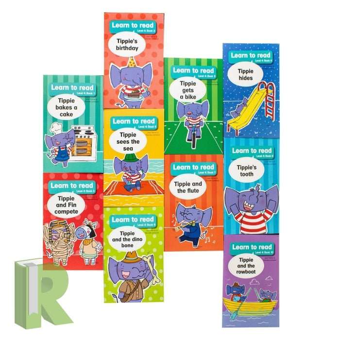 Tippie Learn To Read Level 3 and 4 - Boxset