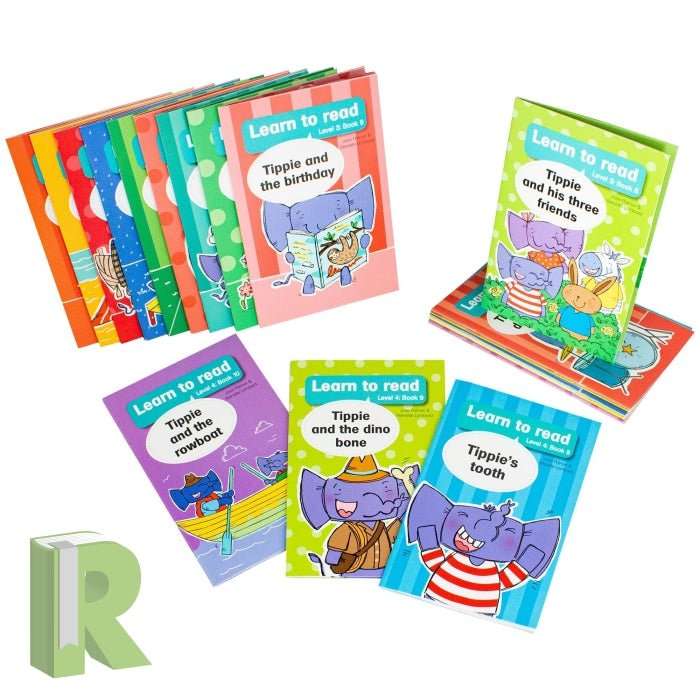Tippie Learn To Read Level 3 and 4 - Boxset