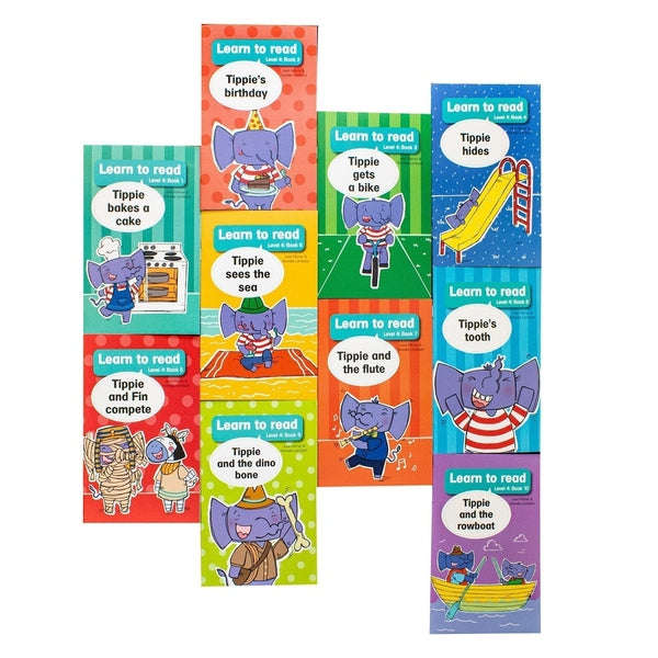 Tippie Learn To Read - Level 4 Collection