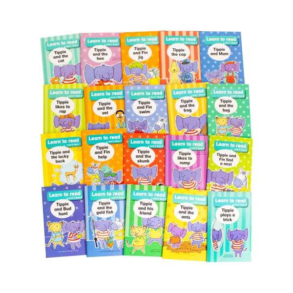 Tippie Levels 1 And 2 20 Book Pack