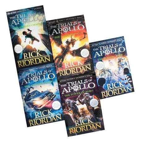 Trials Of Apollo 5 Book Pack