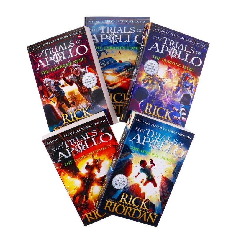 Trials Of Apollo 5 Book Pack