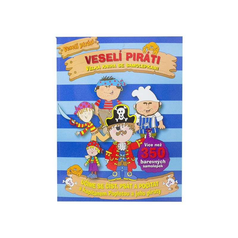 Veseli Pirati Velka Kniha Se Samolepkami