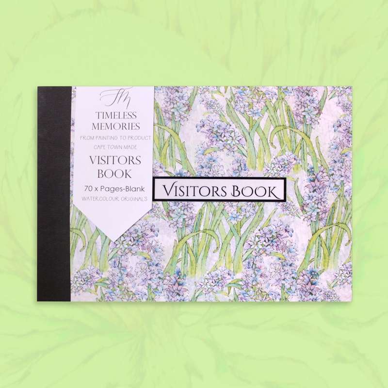 Hyacinth Visitors Book