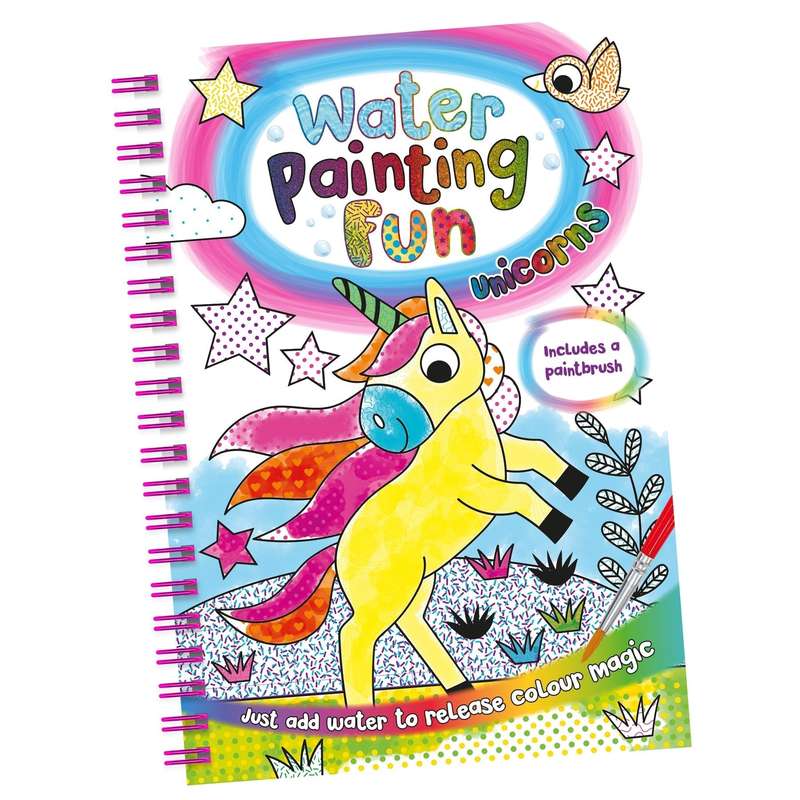 Water Painting Fun: Unicorns