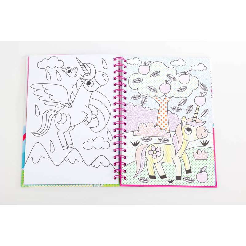 Water Painting Fun: Unicorns