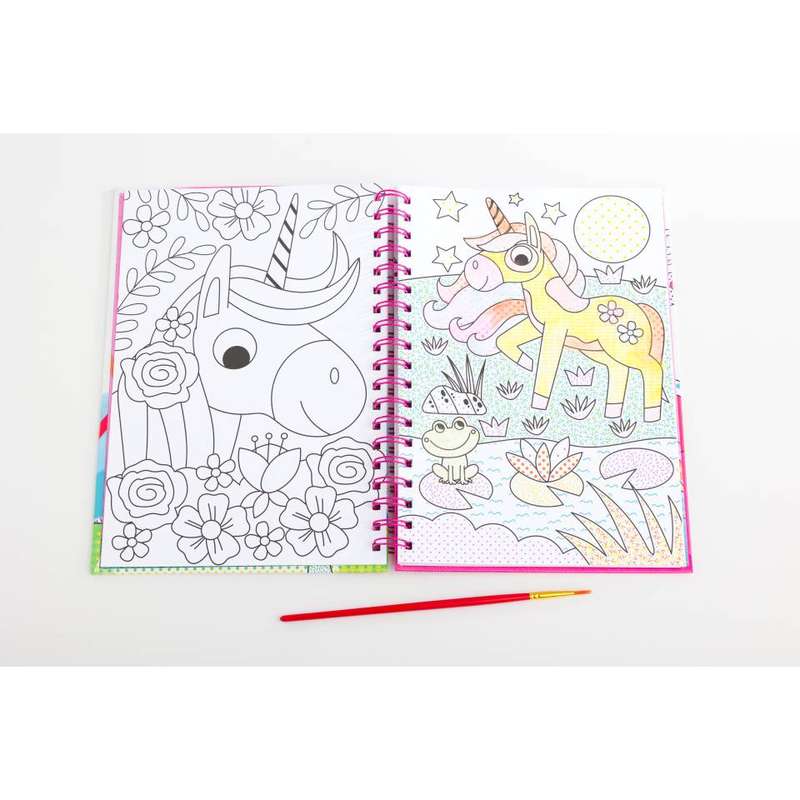 Water Painting Fun: Unicorns