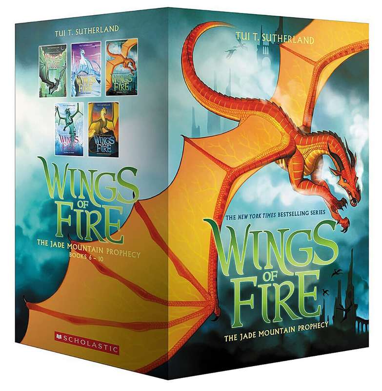 Wings of Fire: The Jade Mountain Prophecy 5 Book Box Set