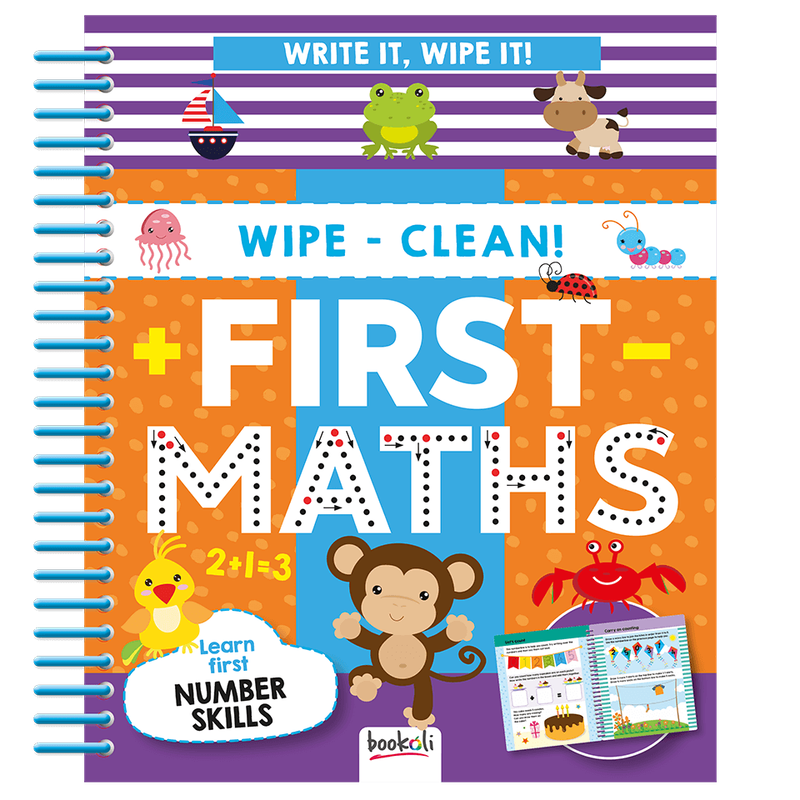 Write It, Wipe It Book: First Maths