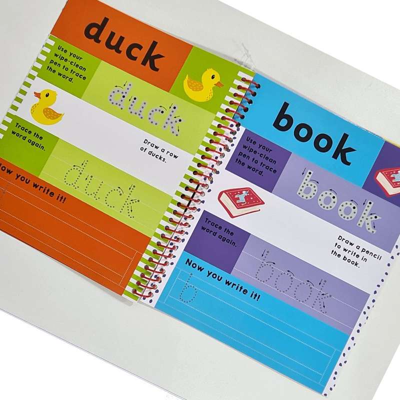 Write It, Wipe It Book: First Words