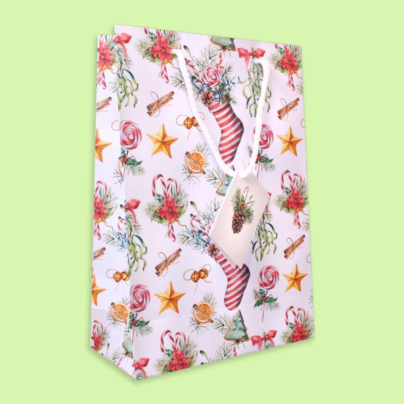 Xmas Stockings X206 Large Gift Bag