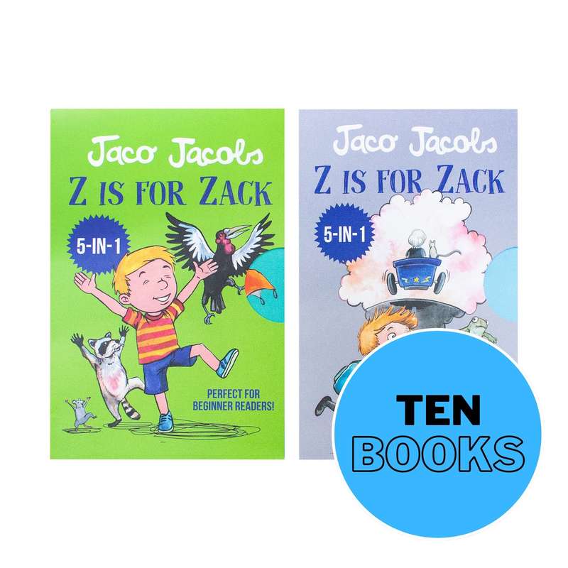 Z Is For Zack Set 1 & 2 10 Book Pack