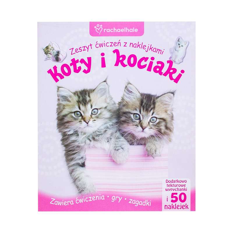 Zeszyt Cwiczen Z Naklejkami Koty I Kociaki (Polish)