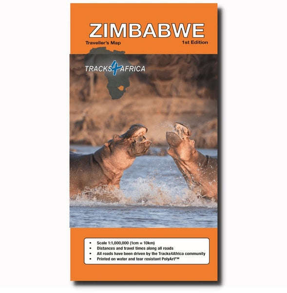 Zimbabwe Traveller's Map (1st Edition)