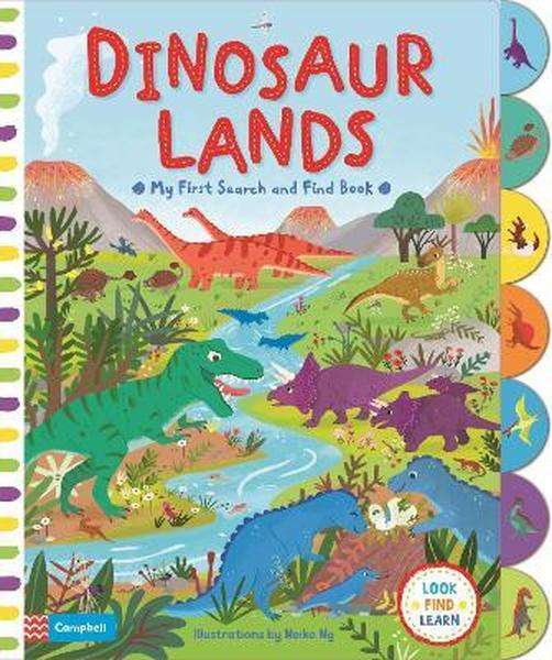 My First Search And Find Dinosaur Lands