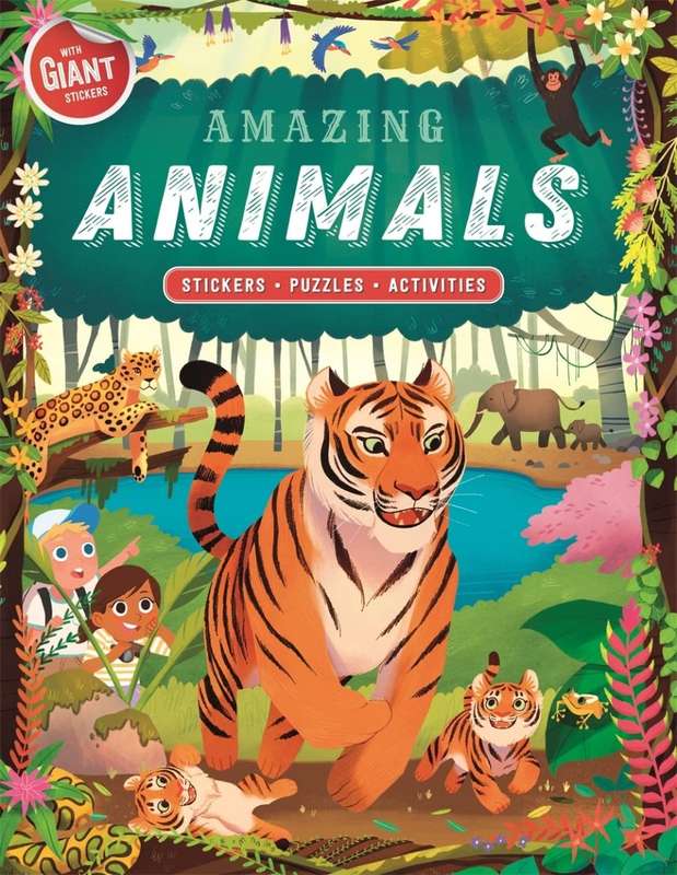 Amazing Animals Activity Book