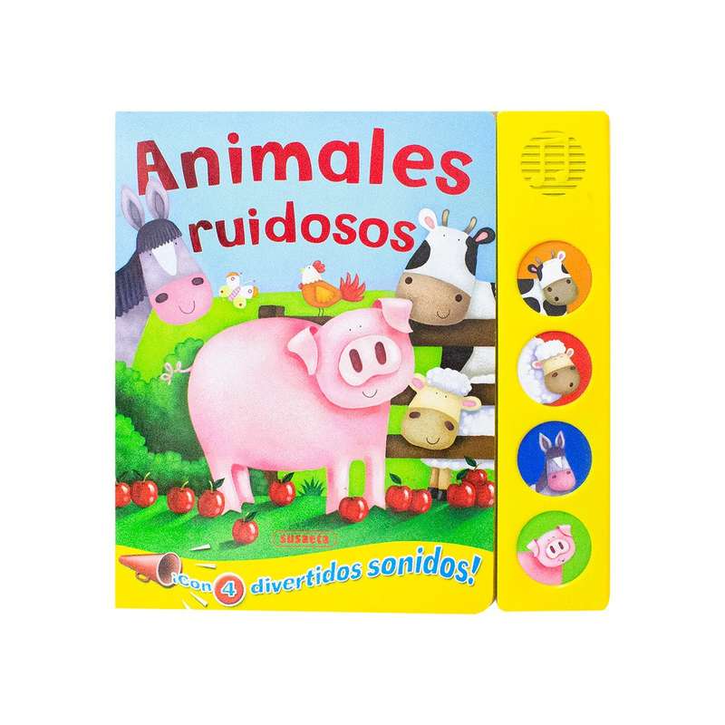 Animales Ruidosos Libro De Sonido (Spanish)