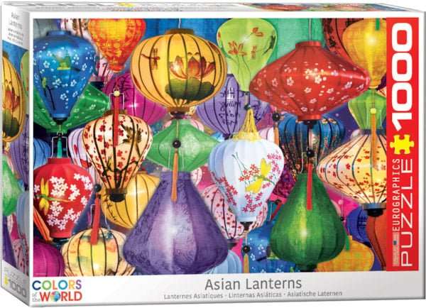 Asian Lanterns 1000 Piece Puzzle