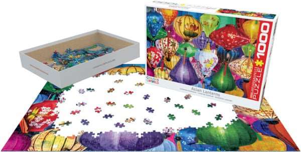 Asian Lanterns 1000 Piece Puzzle