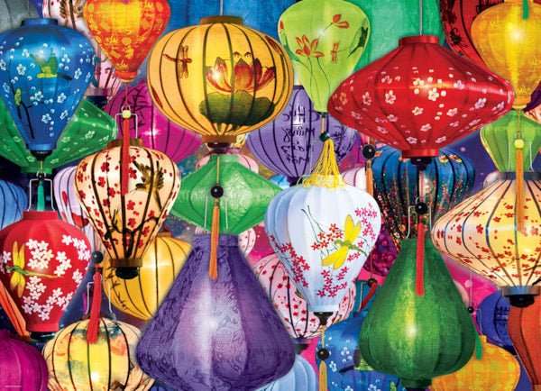 Asian Lanterns 1000 Piece Puzzle