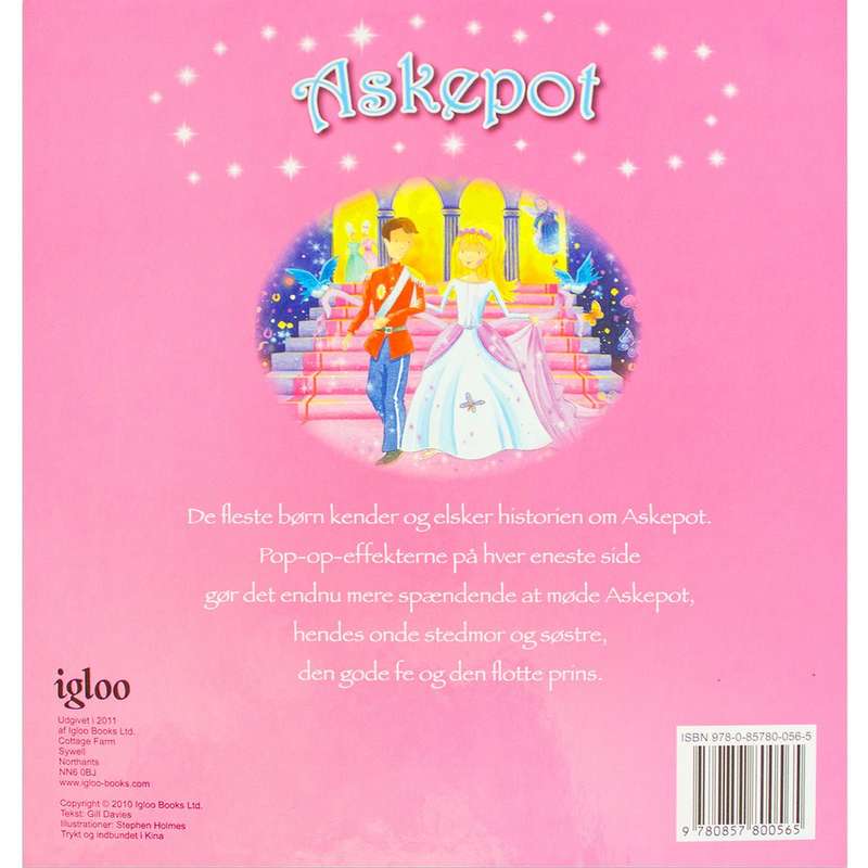 Askepot Met Pop-Up (Danish)